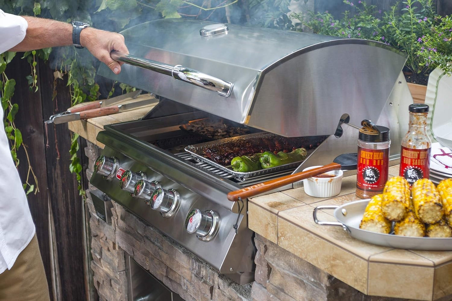 Bull 30" Angus Stainless Steel Drop-In Grill Head