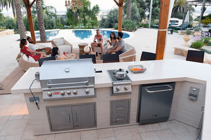 Bull 30" Angus Stainless Steel Drop-In Grill Head