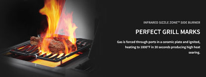 Napoleon Prestige® 665 Grill Series with Infrared Side & Rear Burners