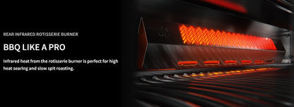 Napoleon Prestige® 665 Grill Series with Infrared Side & Rear Burners