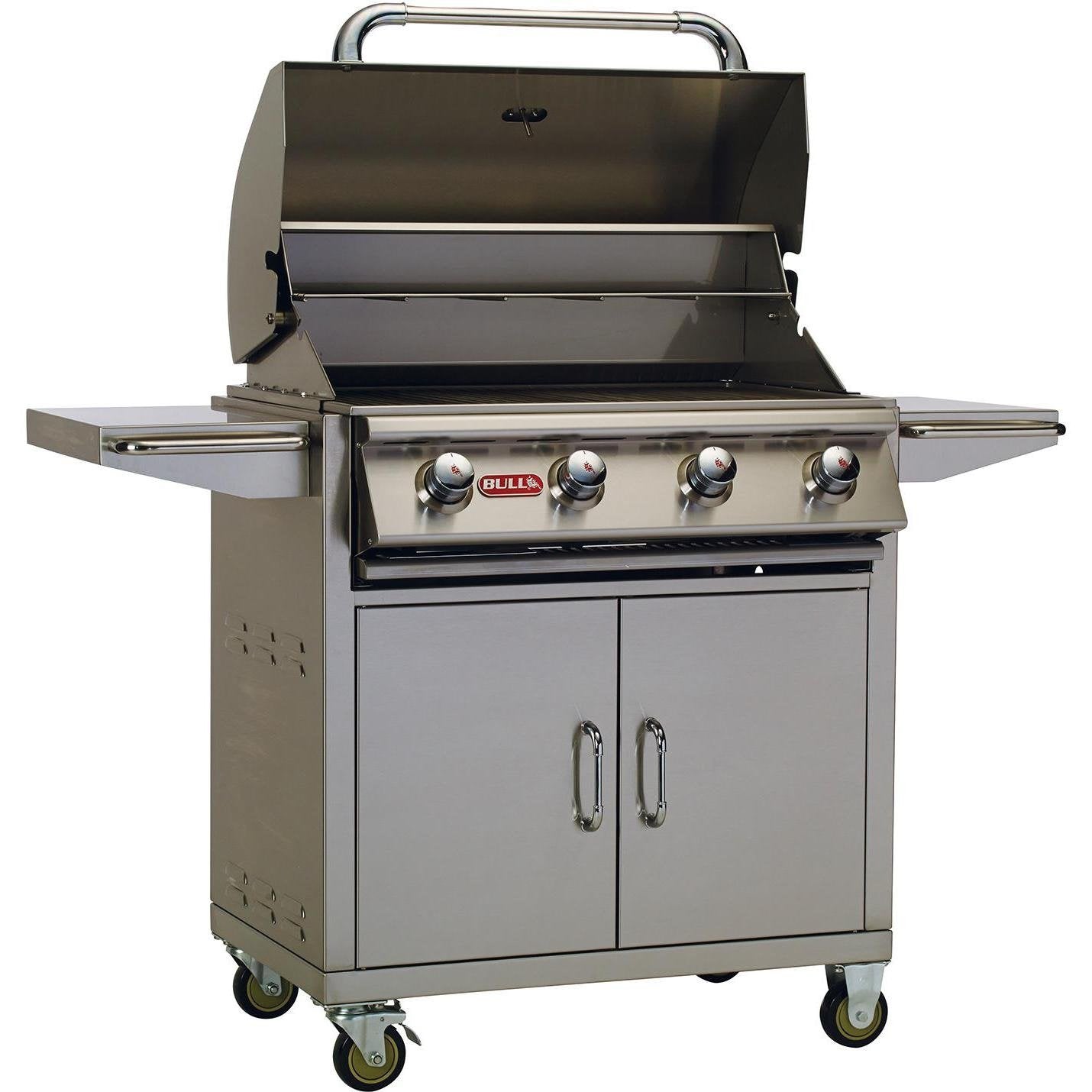 Bull Outlaw 30" 4-Burner Cart Mount Grill